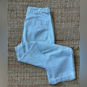 Madewell stripped pants